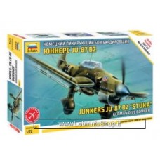 Zvezda Junkers Ju-87 b2 Stuka - 1/72 Nap Fit