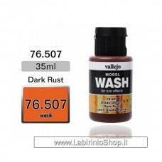 Vallejo Model Color Wash 76.507 Dark Rust 35 ml