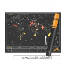 Scratch Map Chalk