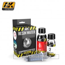 AK Interactive - AK8043 - Resin Water 2 Ccomponents Epoxy Resin 375ml