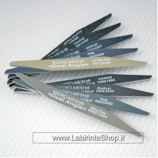 Dual Angle Sanding File Set, Multiple Grits, Set of 9