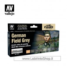 Vallejo Model Color Set - Figure Color Series - German Field Grey 70.181
