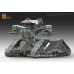 Pegasus Hobbies 9216 T2 Judgment Day Chrome Plated Terminator 2 Hunter Killer Tank (Kit) 1/32 Special Edition Plated Chrome Finish