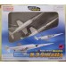 Dragon 51035 Douglas X-3 Stiletto Scale 1:144 Experimental Flight Program Plastic Model Assembled and Painted 1/144