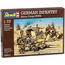 Revell German Infantry Africa Corps WWII 1:72