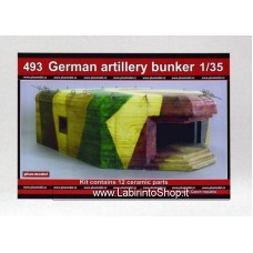PlusModel 493 - German Artillery Bunker 1/35