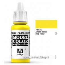 Vallejo Model Color 70.915 Deep Yellow 17ml