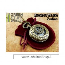 Green Stuff World SteamPunk Pocketwatch ZODIAC design