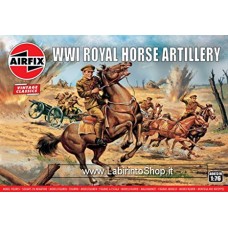 Airfix - 1/76 - Vintage Classics - WWI Royal Horse Artillery