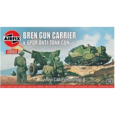 Airfix - 1/76 - Vintage Classics - Bren Gun Carrier and 6pdr Anti-tank Gun