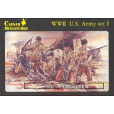 Caesar Miniatures Set H054 WWII US Army (Set 1) 1/72