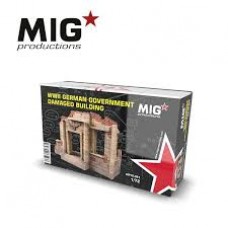 Mig Production - WWII German Government Damaged Building 1/72