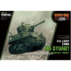 Meng wwt-12 U.S Light Tank M5 Stuart World War Toons