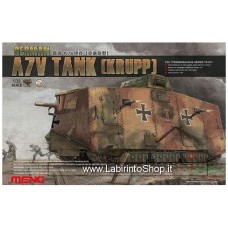 Meng TS-017 WWI German A7V Tank (Krupp) 1/35 Scale