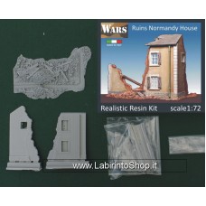 Ninive Rovine di casa della Normandia - Riuns Normandy House 1/72