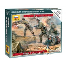 Zvezda German Paratroopers 1939-1942 - 1/72 Nap Fit