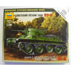 Zvezda Soviet Light Tank  T-5- 1/100 Nap Fit
