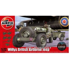 Airfix 1:72 British Airborne Willys Jeep