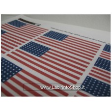Reality In Scale - 35182 - 1/35 - American Flags WWII on Real Cotton