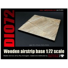 Reality In Scale - 72022 - 1/72 - Wooden Airstrip Base 