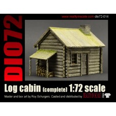 Reality In Scale - 72014 - 1/72 - Log Cabin (Full Building)
