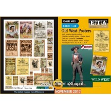 ETA Diorama - 453 - Wild West - 1/35 - Old West Posters