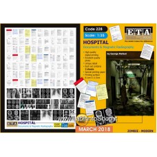 ETA Diorama - 228 - Zombie Modern - 1/35 - Hospital Documents Radiography
