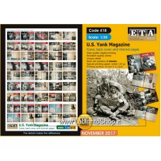 ETA Diorama - 418 - WWII - 1/35 - U.S. Yank Magazine Cover, back and Internal