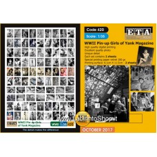 ETA Diorama - 420 - WWII - 1/35 - Pin-up Girls of Yank Magazine