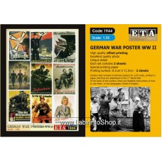 ETA Diorama - 1944 - WWII - 1/35 - German War Posters 
