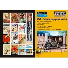 ETA Diorama - 512 - WWII - 1/35 - Japanese Propaganda Posters