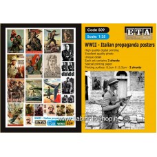 ETA Diorama - 509 - WWII - 1/35 - Italian Propaganda Posters
