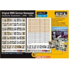 ETA Diorama - 619 - WWII - 1/35 - German Newspaper 1940-1941