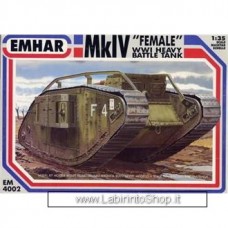 Emhar EM 4002 - 1/35 - MkIV Female WWI Heavy Battle Tank