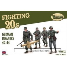 Valiant Minifigures - WWII - Fighting 20s - 1/72 - German Infantry 42-44