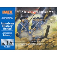 Imex - 1/72 - American Infantry Mexican American War # 535