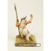 Dixon Minitures - Plains Wars - Indians - AP07 - Warrior- crouching with spear - signaling - half naked