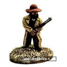 Dixon Minitures - Wild West - WG45 - Duster & winchester at ready 