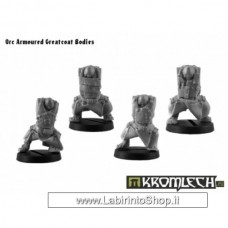 Kromlech - Orc Armoured Greatcoat Bodies 28-32 mm