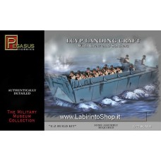 Pegasus Hobbies 1/72 LCVP Landing Craft with Crew and Soldiers