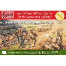 Plastic Soldier World War 2 Russian Infantry In Summer Uniform 1/72