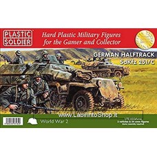 Plastic Soldier World War 2 German SdKfz 251/C HalfTrack 1/72