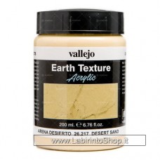 Vallejo Acrylic Paints 200ml Bottle 26.217 Desert Sand