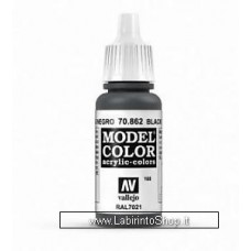 Vallejo Model Color 17 ml 70.862 Black Grey 
