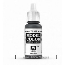 Vallejo Model Color 17 ml 70.862 Black Grey 