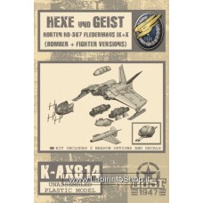 Dust - Hexe And Geist Horten – Model Kit 1/48