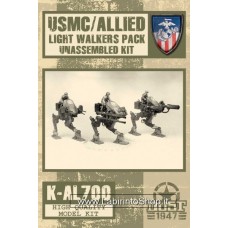 Dust - USMC/Allied Light Walkers Pack  Model Kit 1/48