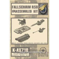 Dust - Fallschirm RSO Model Kit 1/48