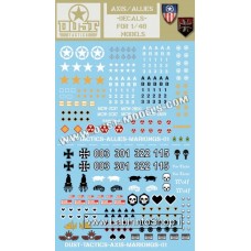 Dust - Axis / Allies - Decals