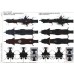 U.N.C.F. AAA-Class DX (1/1000) (Plastic model)